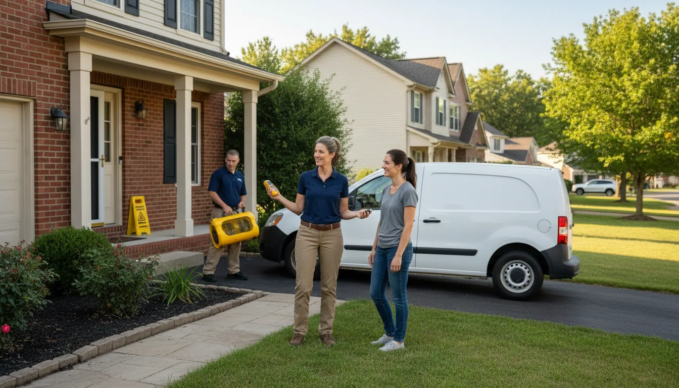 Water restoration image for Mold Remediation in Orange, NJ